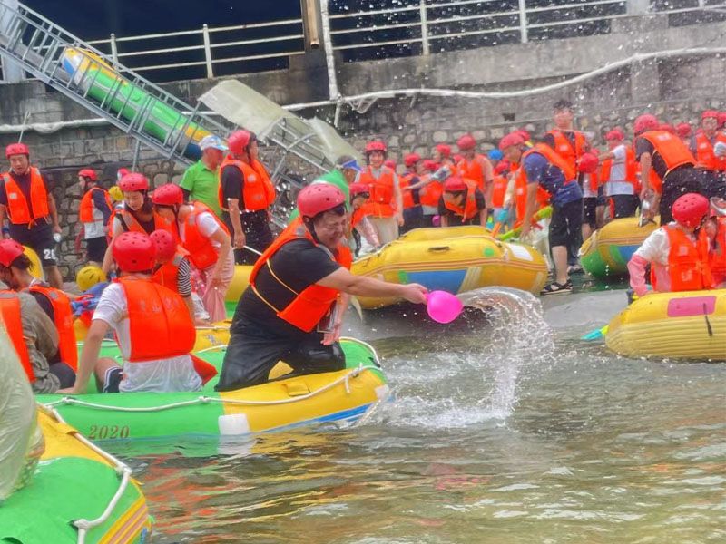 相約堯山漂流，共享清涼一夏